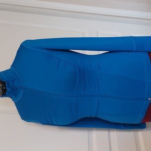 Blue Z by Zella stretch light exercise jacket
